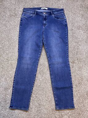 BRAX Feel Good Shakira Denim Jeans Blue Stretch Size 34x30 EUC‎